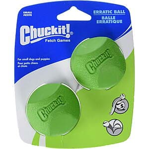 Fetch Fun for Your Pup - Chuckit! Erratic Ball Toys on Clearance