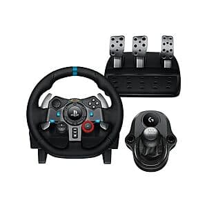 Logitech G29 Driving Force Racing Wheel & Pedals + Shifter - $156 + Free Shipping with Prime