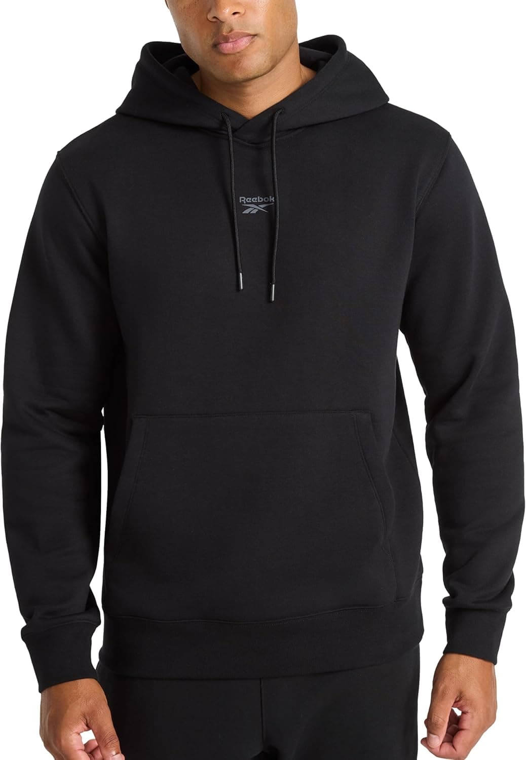 Reebok Finisher Hoodie: Midweight Comfort in Black