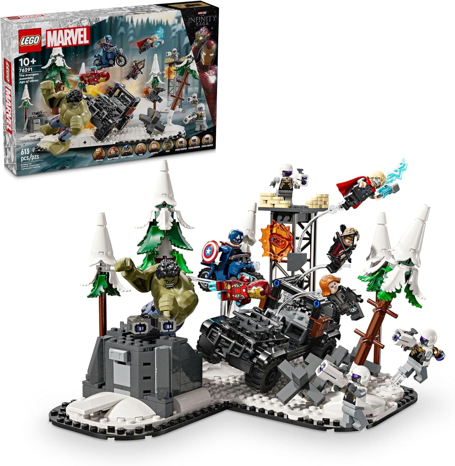 Assemble the Avengers with LEGO Marvel Set