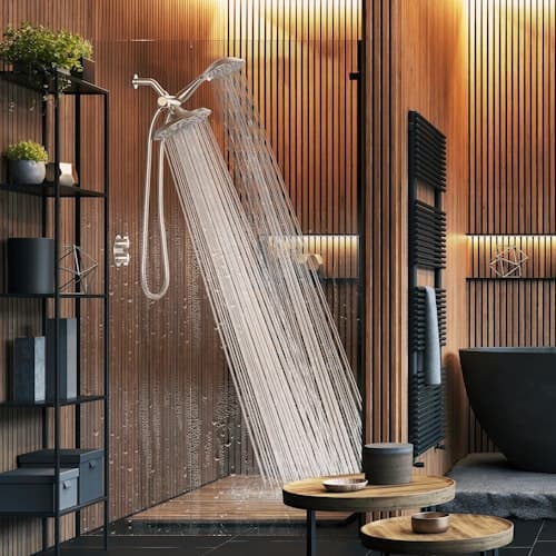 Dual Shower Head with 55 Modes by SparkPod