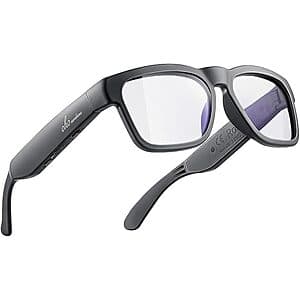 Bluetooth Audio Sunglasses with Blue Light Blocking: $10