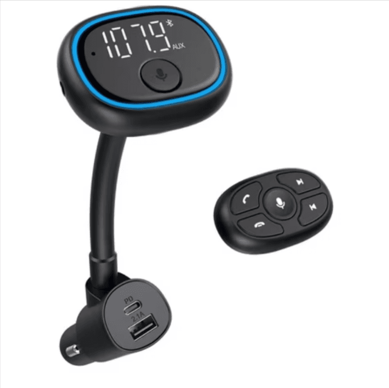 onn. Wireless FM Bluetooth Transmitter