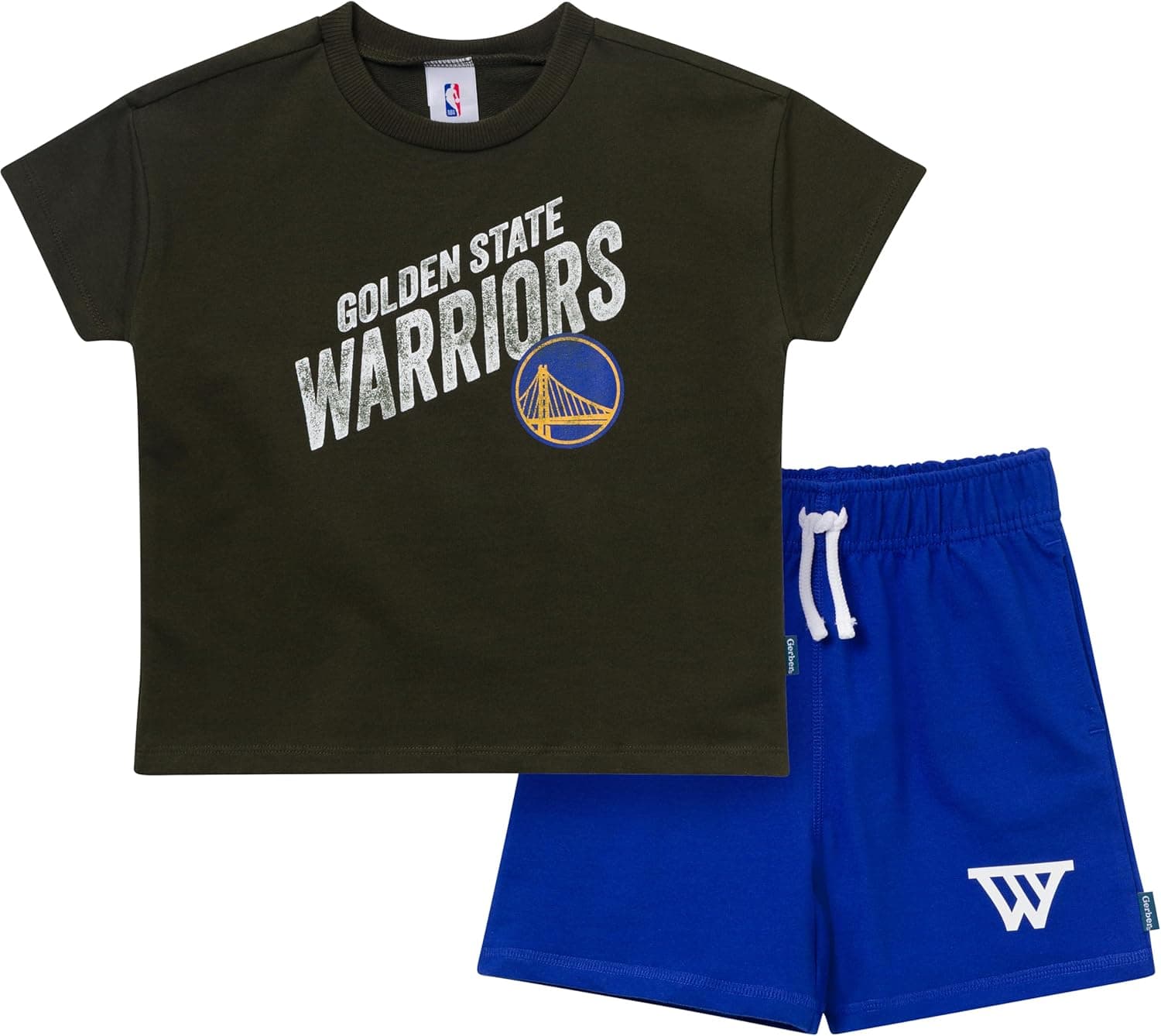 Save 59% on Gerber NBA Team Toddler Set - Golden State Warriors