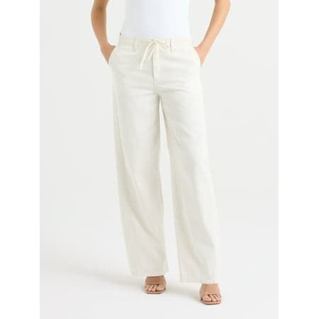 Sofia by Sofia Vergara Women's and Women's Plus Size Diana Relaxed Trousers, 30.5" Inseam, Sizes 0-26W
