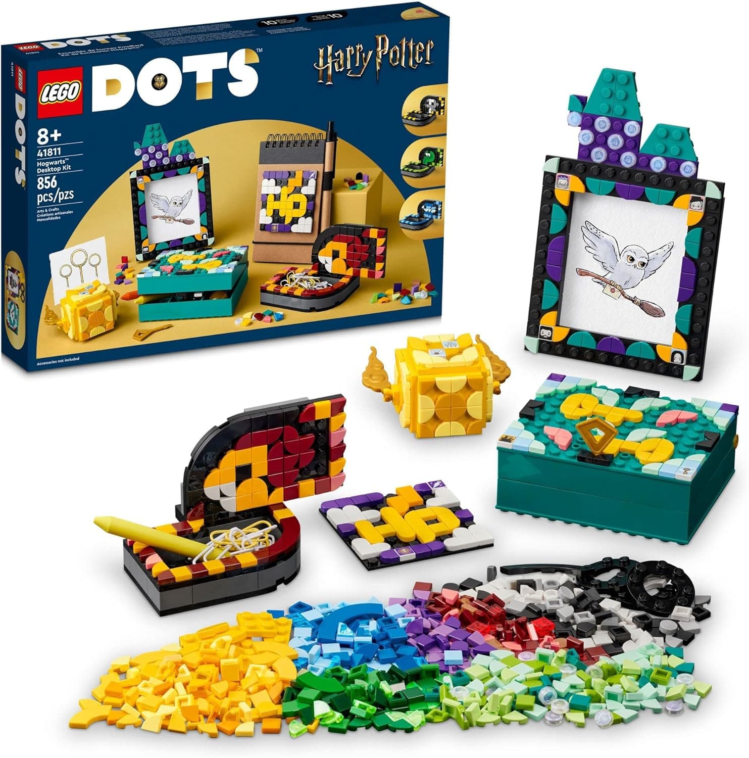 Transform Your Desk with LEGO DOTS Hogwarts Desktop Kit