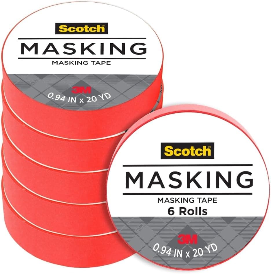 Decorate with Scotch Expressions Masking Tape - 6 Rolls