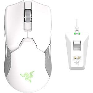 Razer Viper Ultimate Lightweight Wireless Gaming Mouse w/ Dock (White) $70 + Free S&H