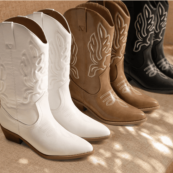 Step into Comfort with Dream Pairs Cowboy Boots for $27