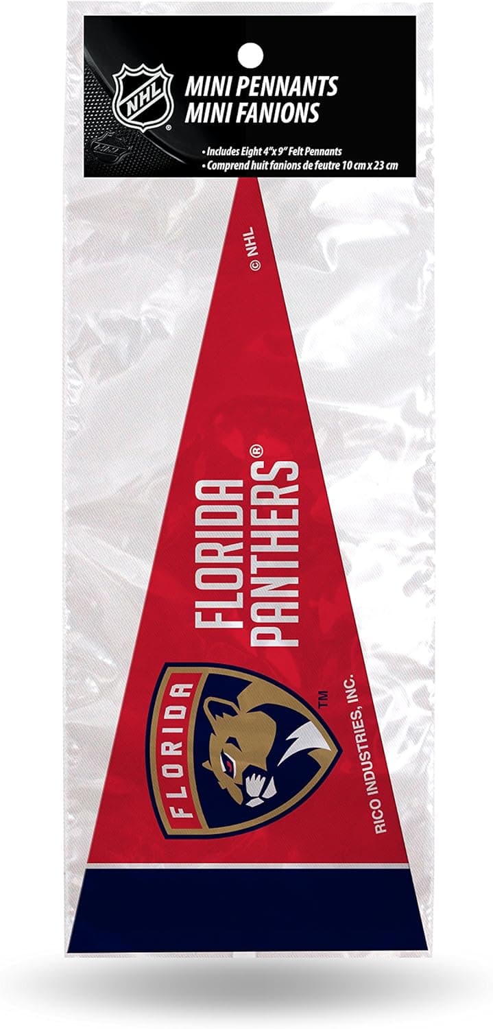 Elevate Your NHL Fandom with Florida Panthers Mini Pennants