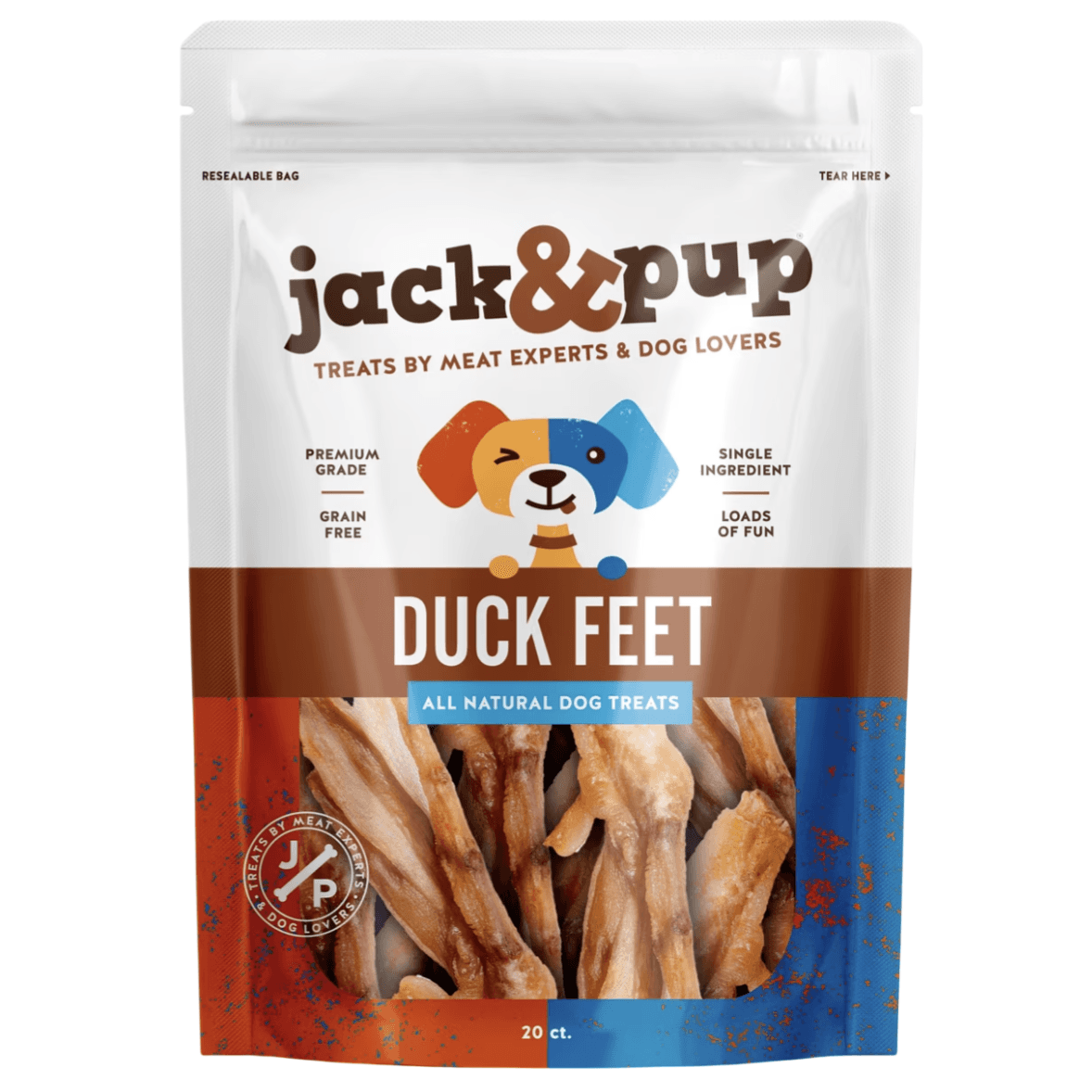 50% Off Tasty Duck Feet Treats for Pets