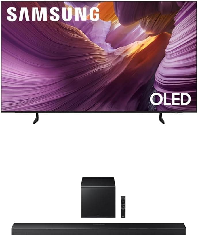 Upgrade Your Home Theater with Samsung's OLED TV & Dolby Atmos Soundbar