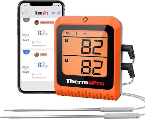 ThermoPro 650-Foot Wireless Meat Thermometer: 40% Off