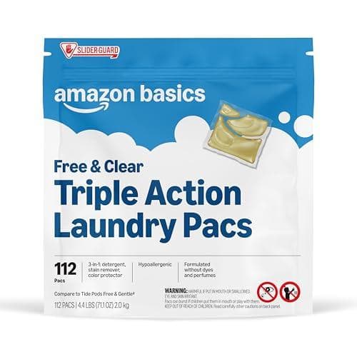 112-Count Amazon Basics Laundry Detergent Pacs Amazon