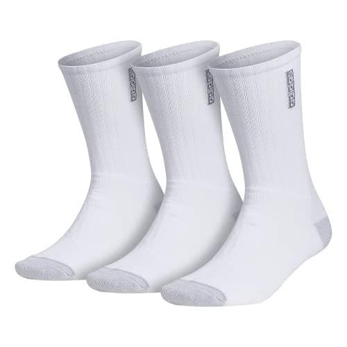 3-Pack of adidas Men's Classic Cushioned Crew Socks on eBay