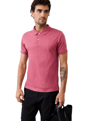 Banana Republic Factory Men's Slim-Fit 100% Cotton Luxe Touch Polo