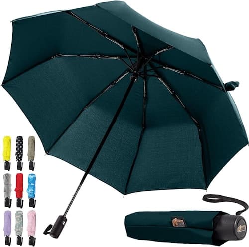 Gorilla Grip Compact Umbrella - Stay Dry in Style, 56% Off