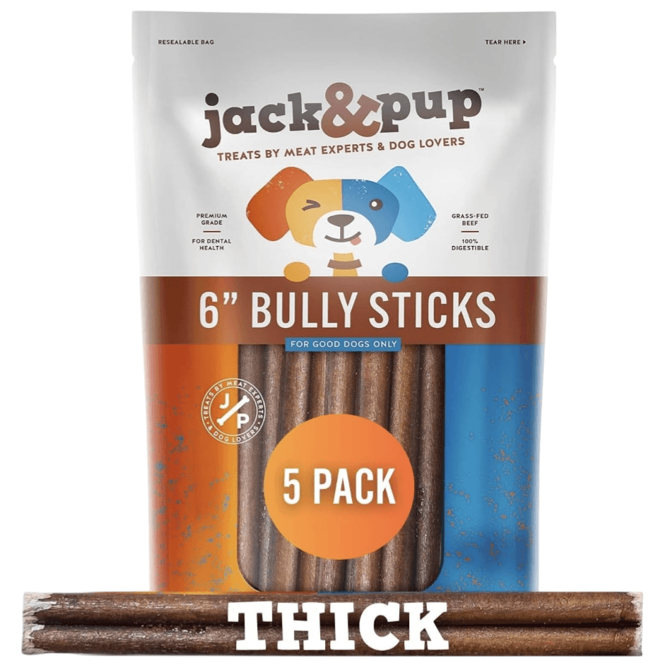 5-Count Extra Thick Bully Sticks for $12