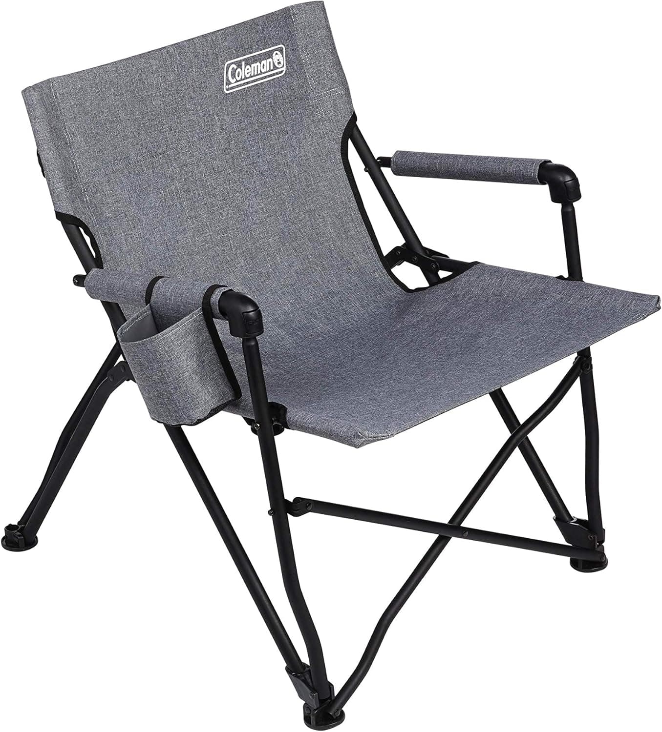 Coleman Forester Series Outdoor Chairs, Comfortable Camping Seats with Cupholder & Carry Bag, Supports up to 250lbs, Great for Backyard, Patio, Deck, Campsite, Tailgate, Sidelines