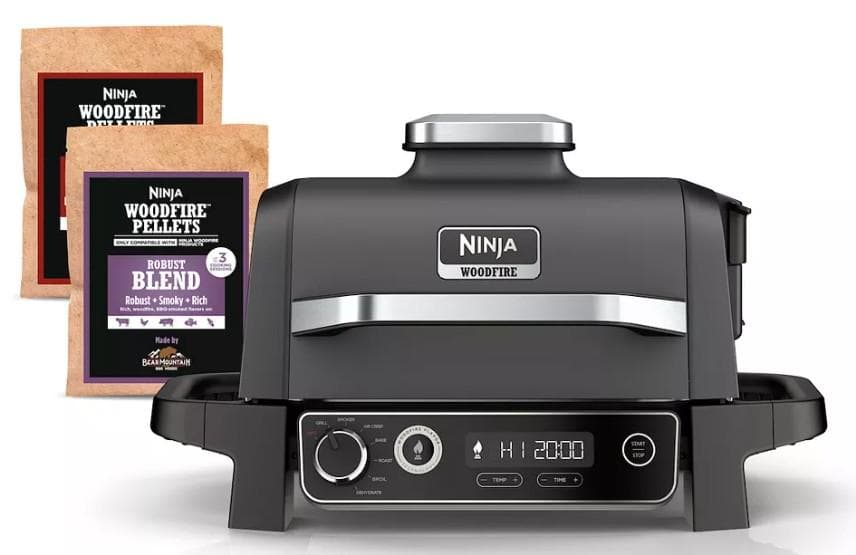 Ninja Woodfire Outdoor 7-in-1 Grill, Smoker & Air Fryer