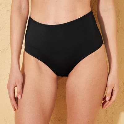 Andie Swim Women's Santo High-Rise Bottom - Black XS