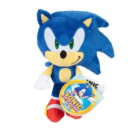 Sonic the Hedgehog - 9 inch Plush Modern Sonic (Selections May Vary)