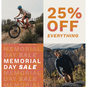 Marmot Memorial Day Sitewide Sale: Outdoor Clothing, Gear Equipment, Accessories 25% Off & More + Free S&H