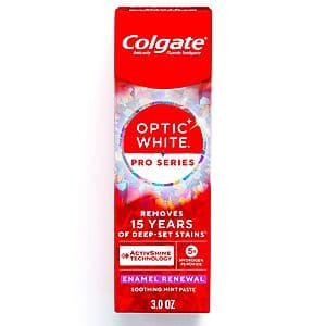 Colgate Optic White Pro Series Toothpaste + $5 Walmart Cash