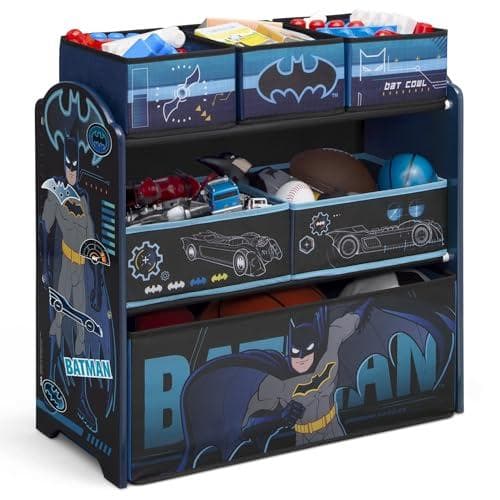 Save 35% on the Batman 6-Bin Toy Storage Organizer