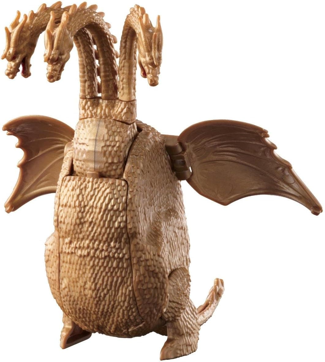 Bandai Namco - Godzilla - King Ghidorah, 4" Transforming Egg Toy Figure