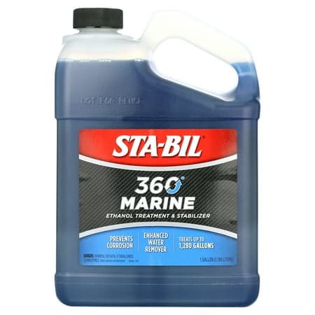 STA-BIL 360 Marine Ethanol Treatment & Fuel Stabilizer, 128 fl oz