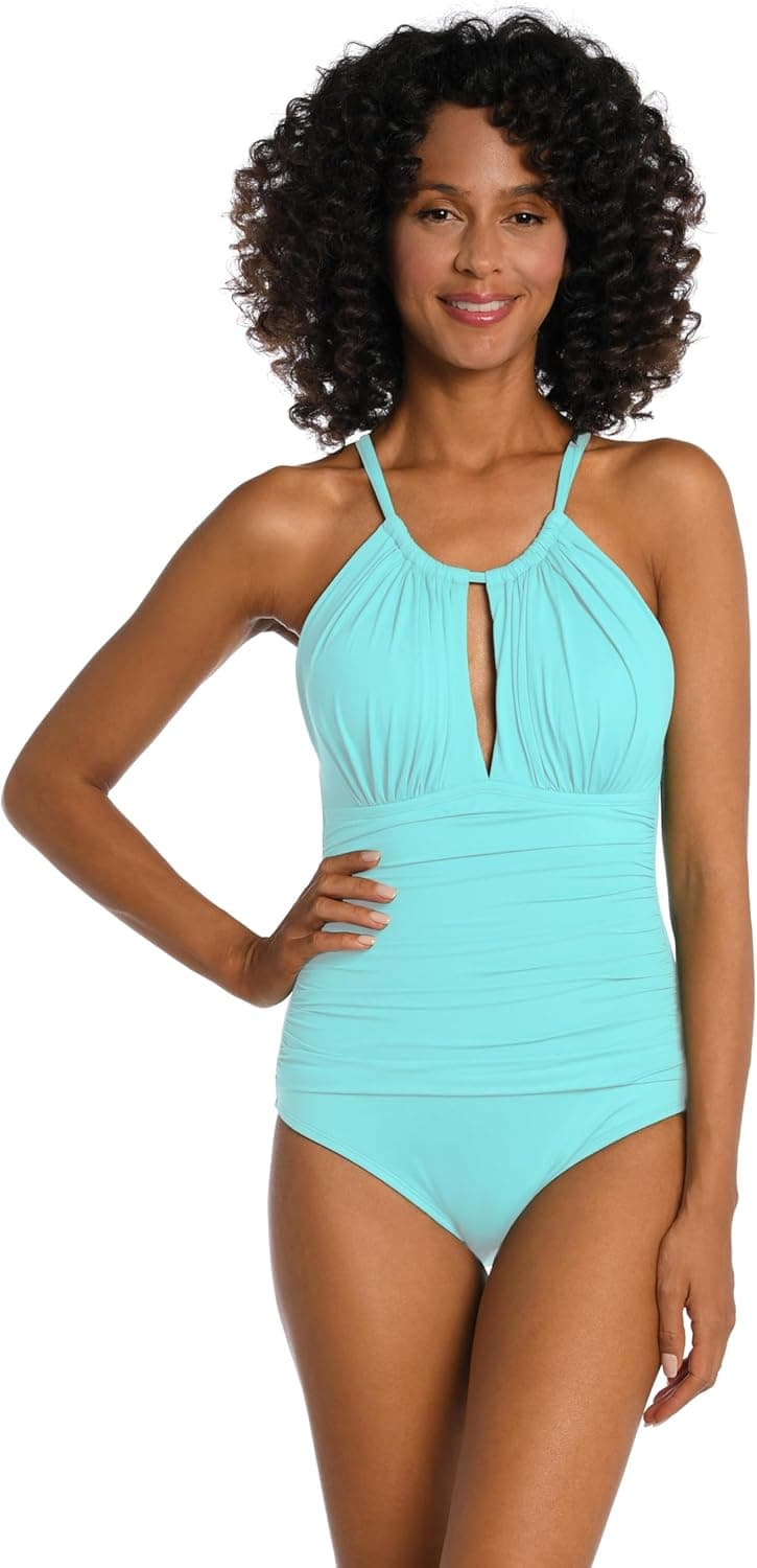 Save 53% on La Blanca One-Piece Swimsuit in Ice Blue