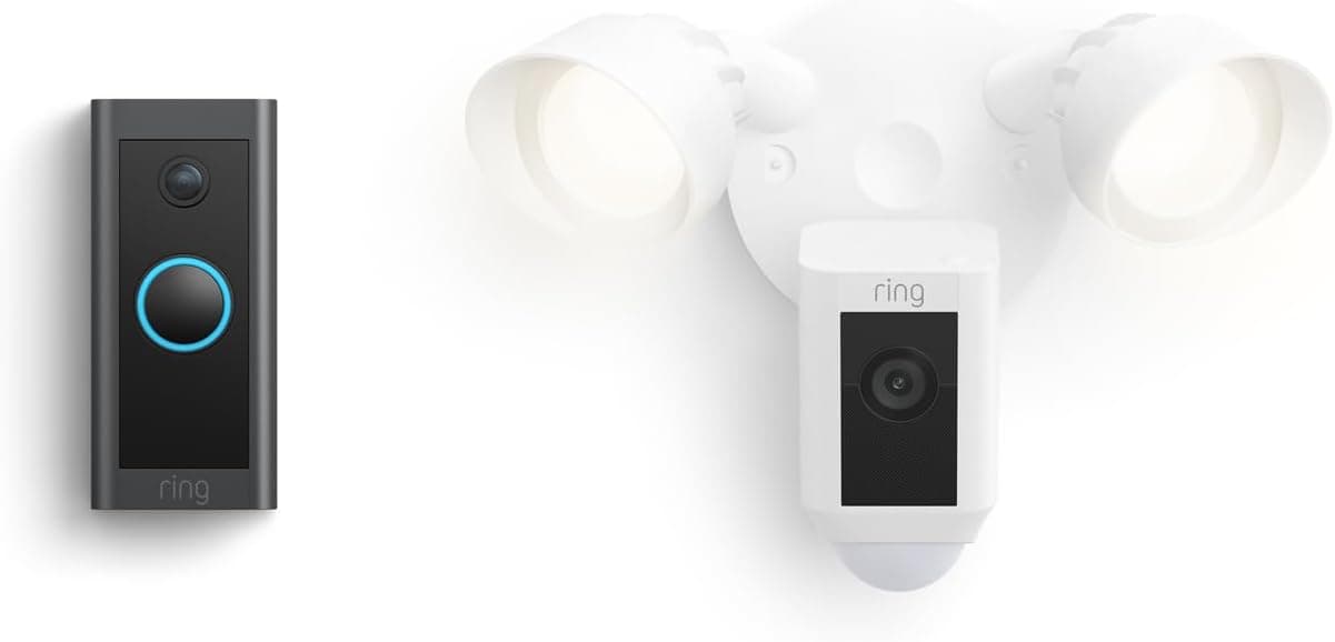 Upgrade Your Home Security with Ring Video Doorbell & Floodlight Cam