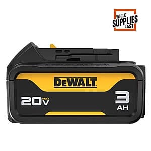 DEWALT 20V MAX 3.0Ah Battery Pack