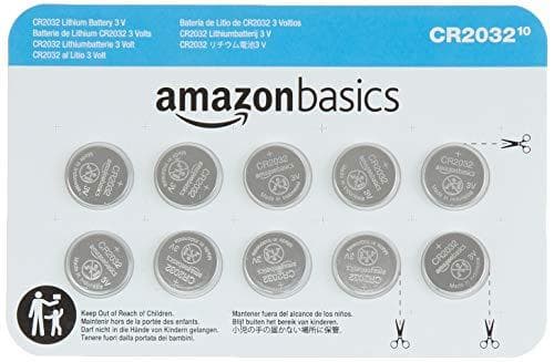 Save on AmazonBasics CR2032 Lithium Coin Cell Batteries