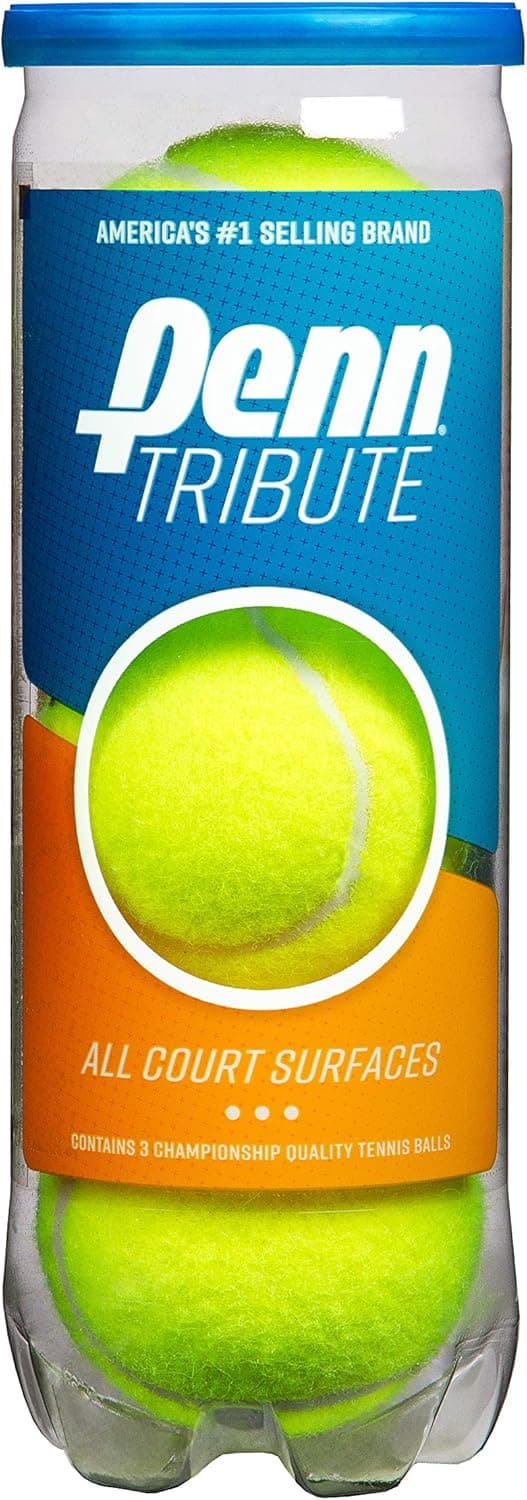 Penn Tribute Pressurized Tennis Balls - 3 Pack