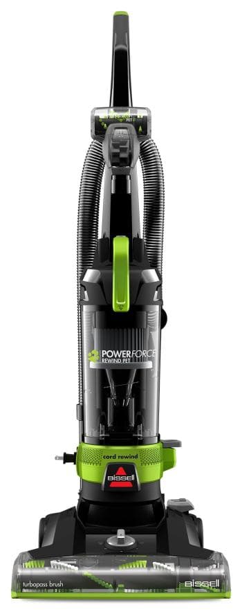 BISSELL PowerForce Helix Turbo Rewind Pet Upright Vacuum