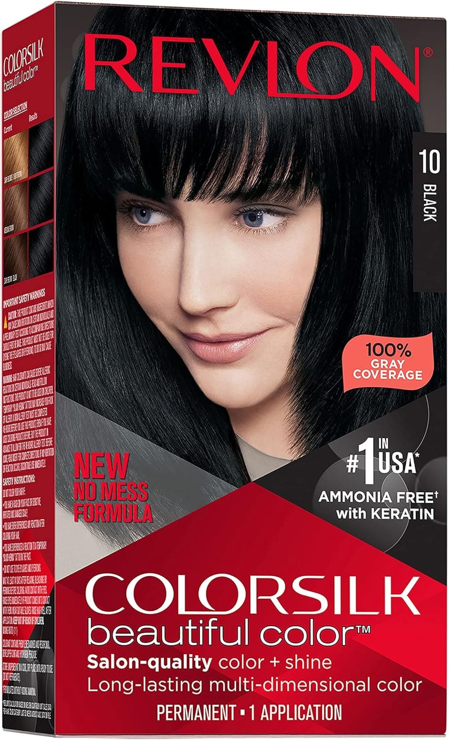 Revlon's Vibrant Hair Color with 100% Gray Coverage