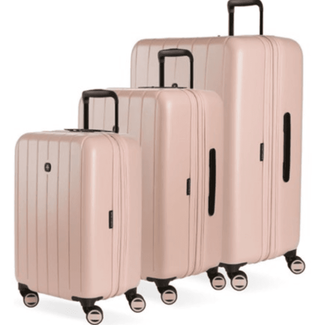 3-Pack SwissGear Lightweight Expandable Spinner Luggage (66% Off)