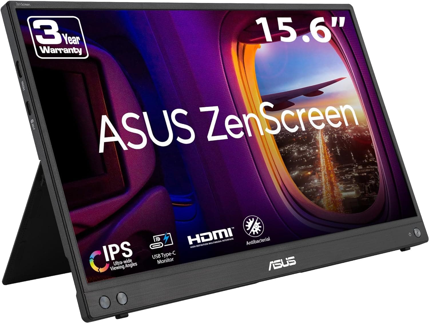 Portable ASUS ZenScreen: Full HD, IPS, Blue Light Filter