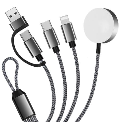 3-in-1 USB-C Cable for Apple Watch, iPhone, and AirPods