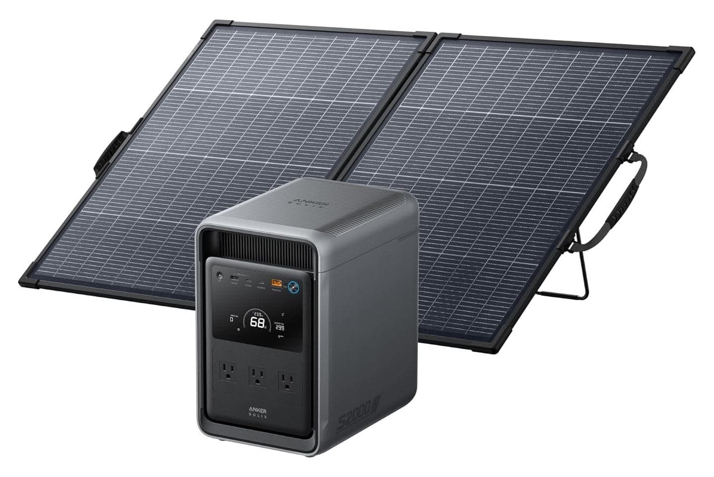 Powerful Portable Power: Anker SOLIX S2000 2010Wh LFP Station with 200W Solar