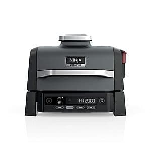 Ninja 6-in-1 Woodfire Outdoor Electric Grill & Smoker - $290 + Free Shipping