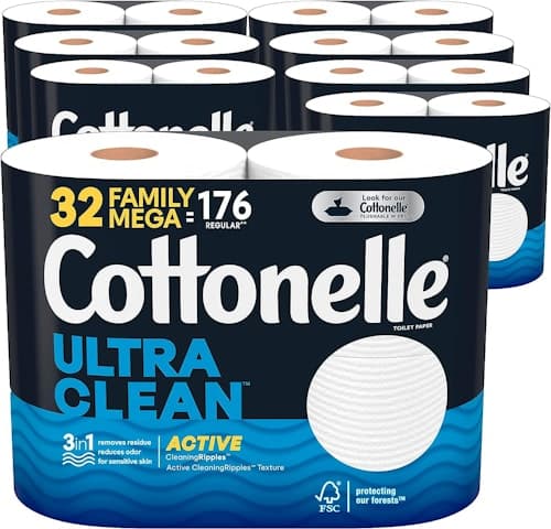 Cottonelle Ultra Clean Toilet Paper in Bulk