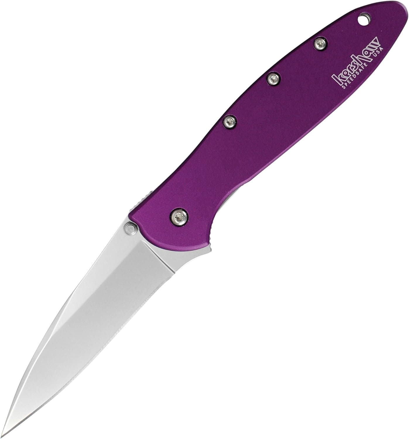 Kershaw Leek Purple Folding Knife: High-Performance Blade