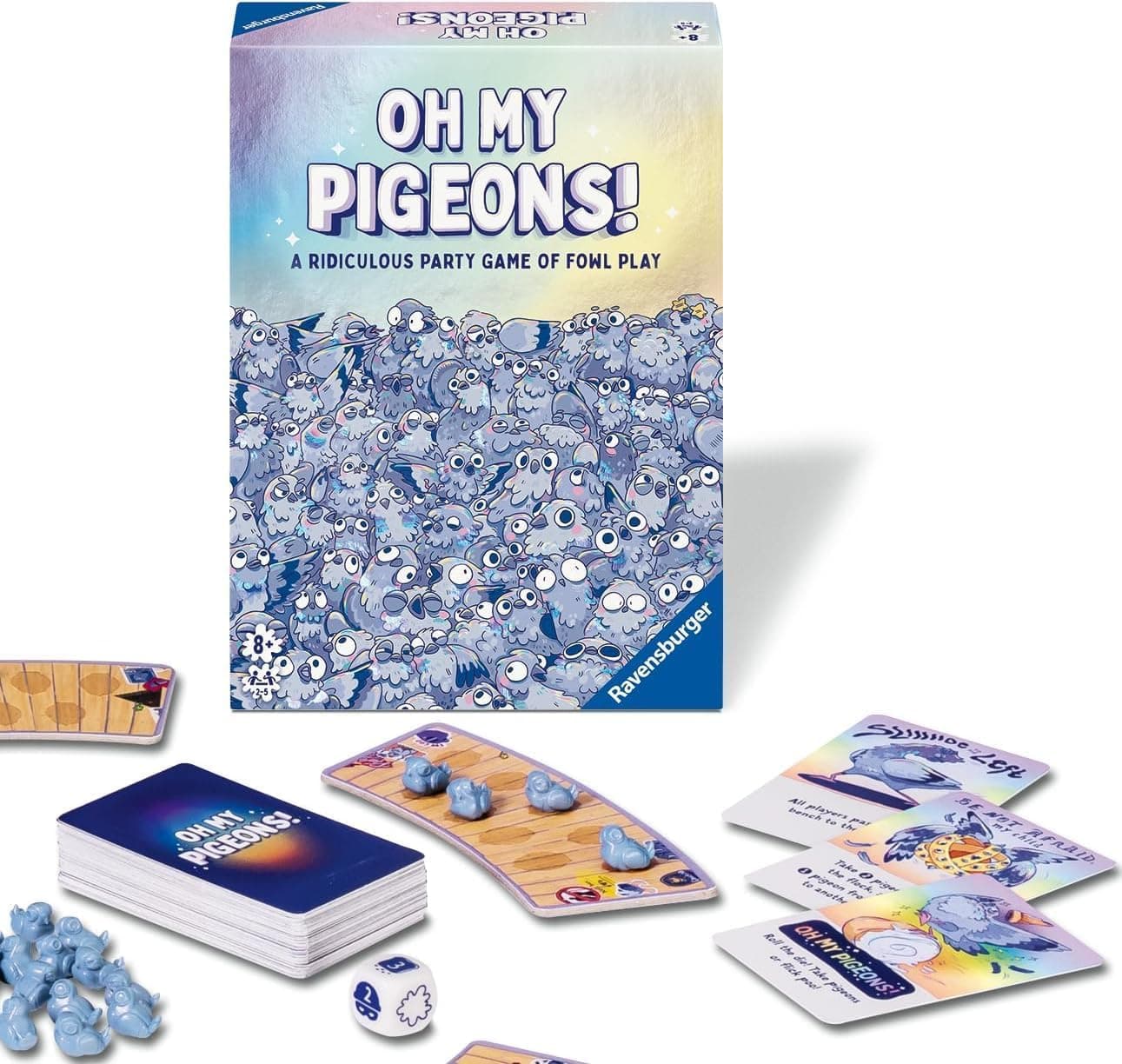 Ravensburger's Hilarious Party Game: Oh My Pigeons!