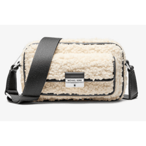 Michael Kors Faux Shearling Camera Crossbody Bag - 83% Off for Stylish Carry