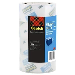 Select Stores: 4-Pk Scotch 1.88" x 54.6 yds. Heavy Duty Packaging Tape $4.50 (In-Store Only)