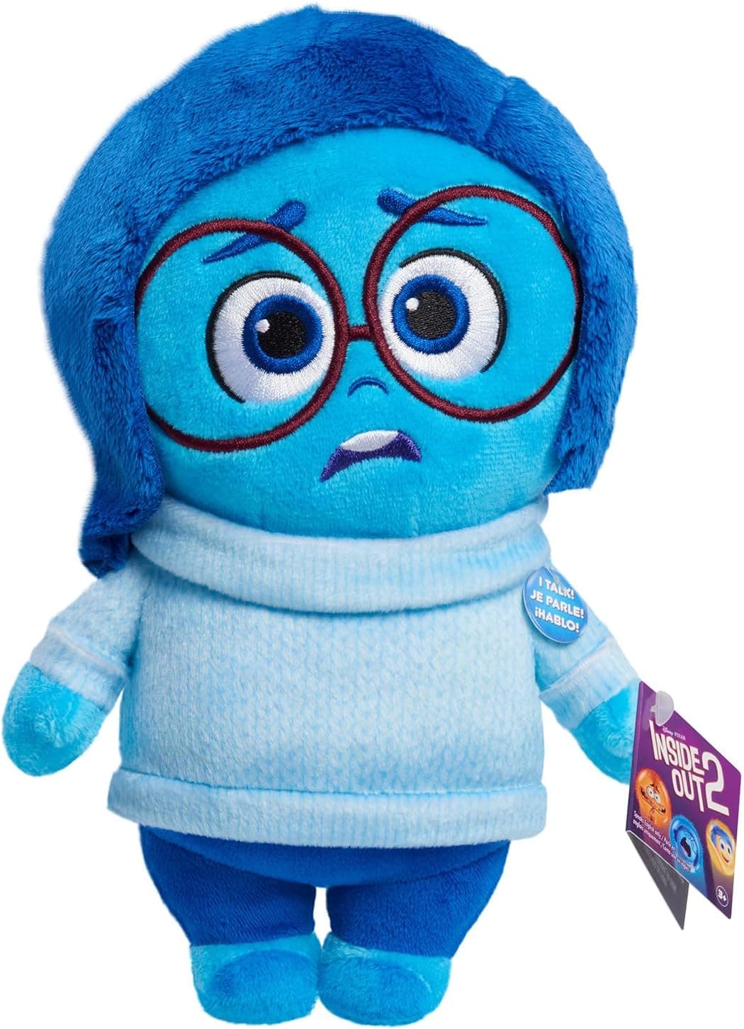 Plush Sadness Doll from Disney's Inside Out