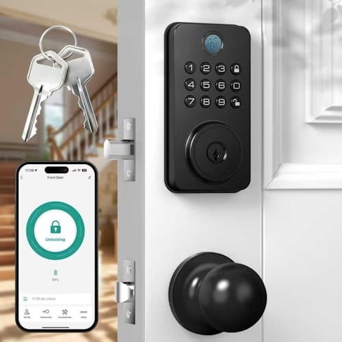 Smart Keyless Entry Door Lock 43% Off